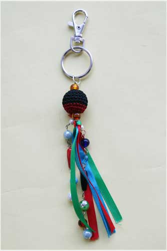 Colored Strings Bag Charms