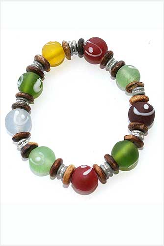 Multi-colored Beads Bracelet 