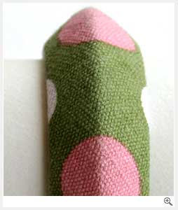 Pink & Green Fabric Bangles