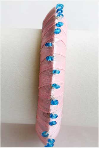 Beads Fabric Bangles