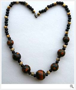 Beads Horn Necklace