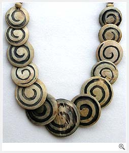 Round Horn Necklace