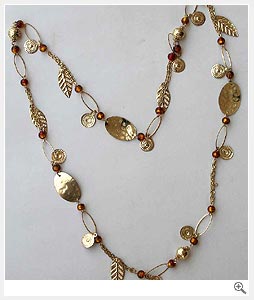 Beaded Pendent Necklace