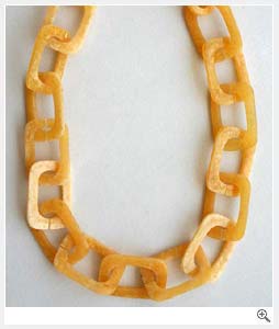 Chain Resin Necklace