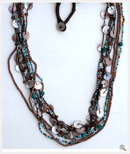 Bead WiresShell Necklace