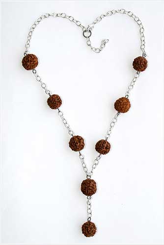 Rudraksha Wooden Necklace