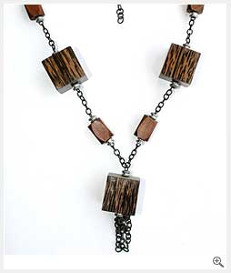Wooden Chain Necklace