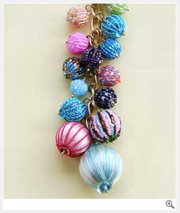 Seed bead Bag Charms