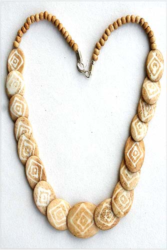 Round Bone Necklace