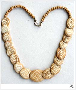 Round Bone Necklace