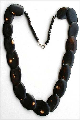 Oval Bone Necklace