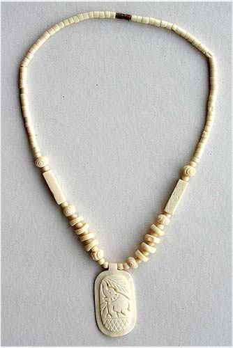 Hanging Bone Necklace