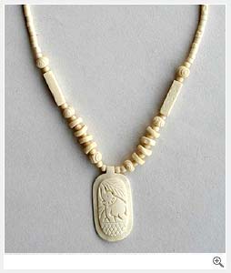 Hanging Bone Necklace