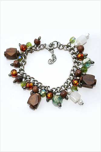 Brown Metal Bracelet