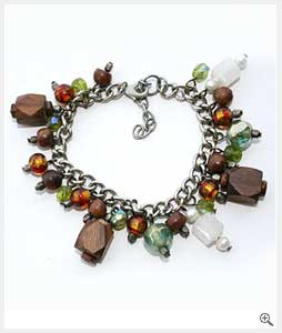 Brown Metal Bracelet