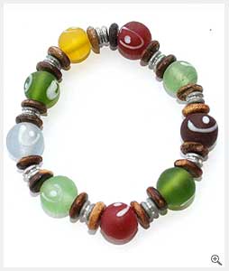 Multi-colored Beads Bracelet 