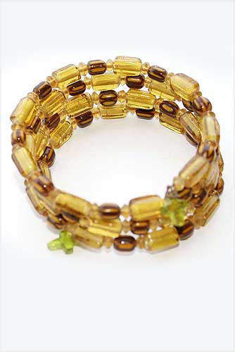 Yellow Beads Bracelet