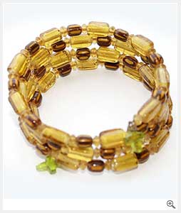 Yellow Beads Bracelet