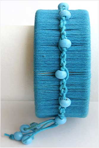 Cotton Cord Fabric Bangles