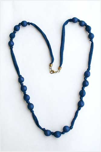 Blue Beaded Necklace