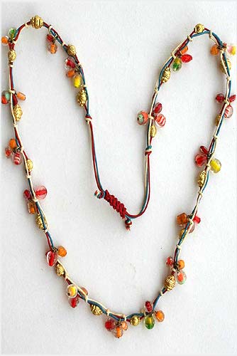 Multicolor Glass Necklace