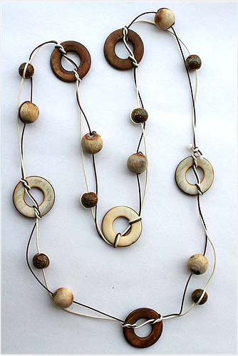 Brass Horn Necklace