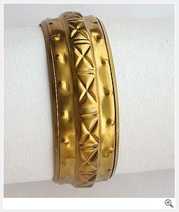 Tri-layer Metal Bangles