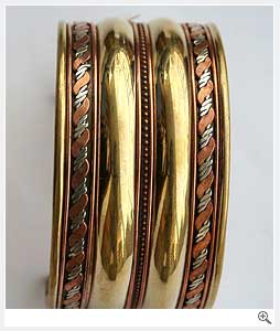 Colored Metal Bangles