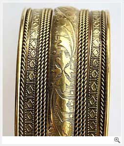 Metal Accent Bangles