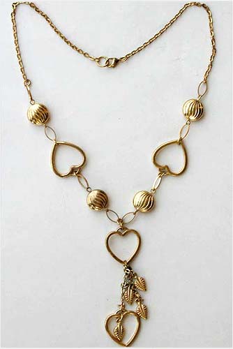 Designer Heart Metal necklace