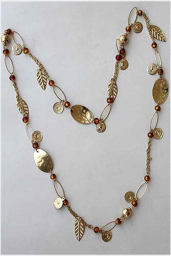 Beaded Pendent Necklace