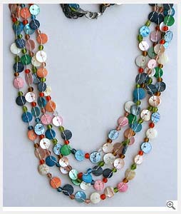 Multicolor Shell Necklace