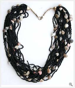 Beaded Shell Necklace