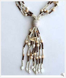 Small beads Shell Necklace