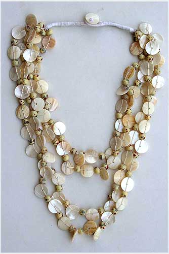 White Shell Necklace