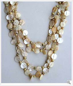 White Shell Necklace