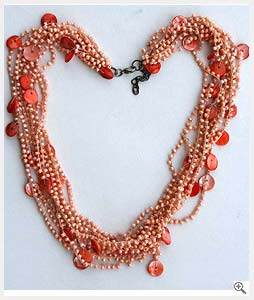 Coin Shell Necklace