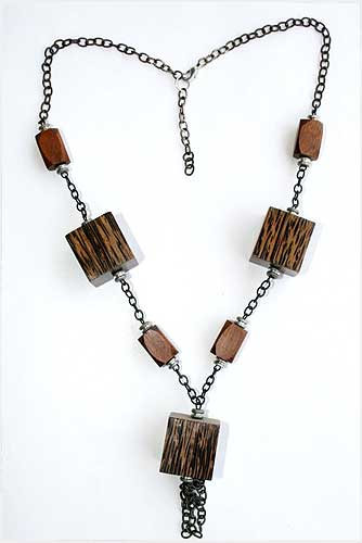 Wooden Chain Necklace